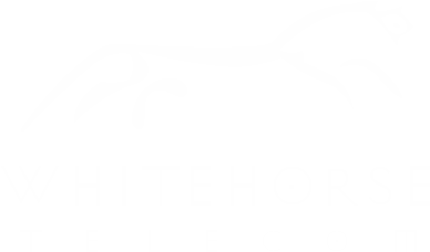 White horse logo